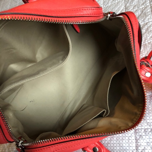 Coach coral leather bag - Picture 7 of 8